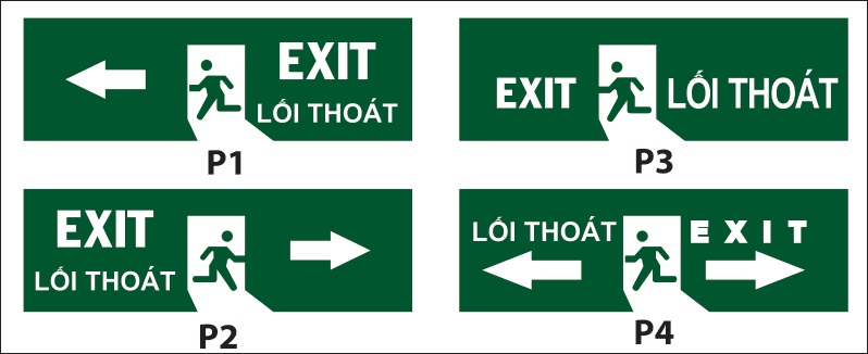 Tiêu chuẩn lắp đèn thoát hiểm exit 8 den thoat hiem exit 1