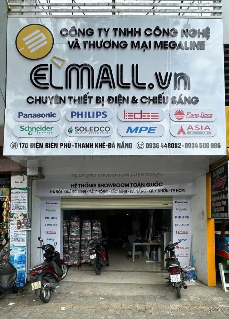 Địa chỉ bán đèn led Paragon tại Đà Nẵng uy tín và chất lượng 18 showroom da nang 1
