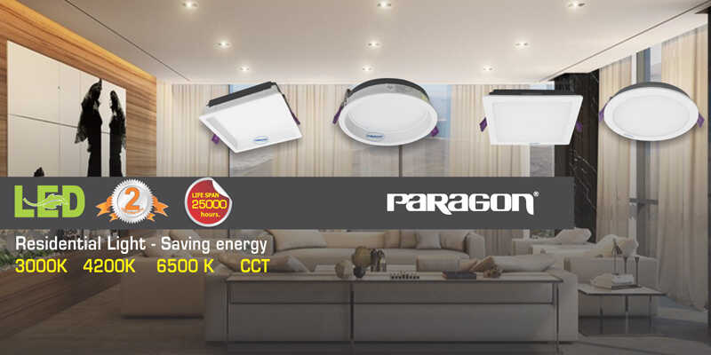 den led paragon chinh hang
