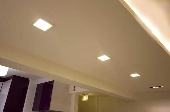 den led tran vuong 9w paragon
