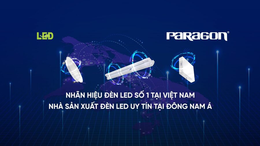 den led paragon nhan hieu chieu sang hang dau viet nam