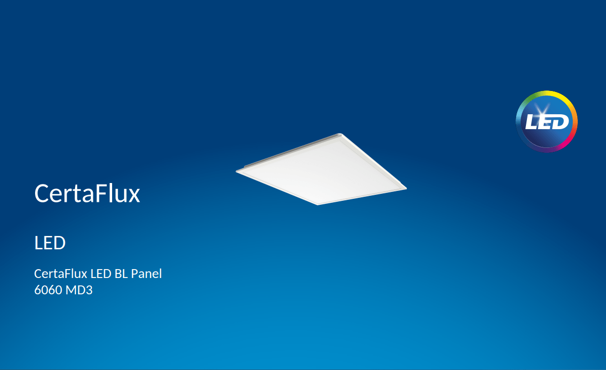 CertaFlux BL LED Panel MD3
