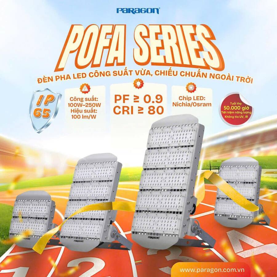 den pha ngoai troi ip65 paragon