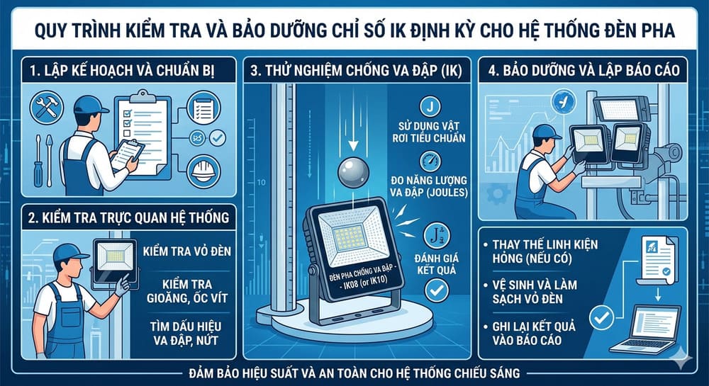 bao duong den pha paragon